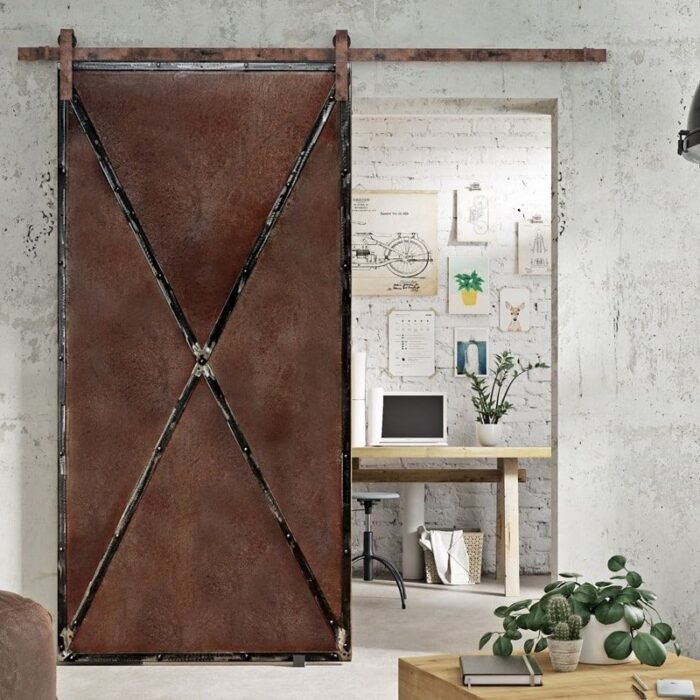 Liuguks RUSTY METALL 100x210 cm