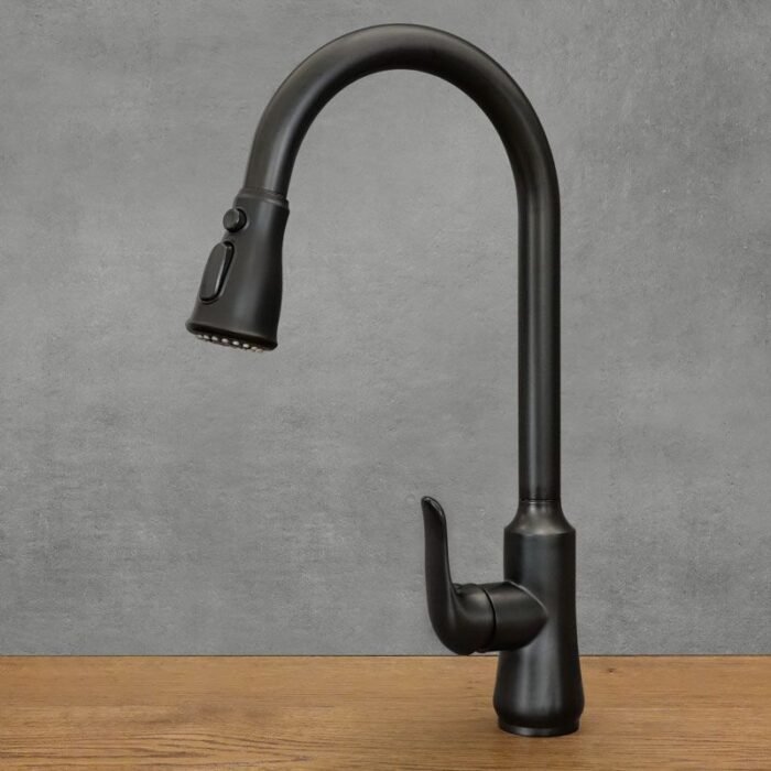 Kitchen Faucet SLENDER, black