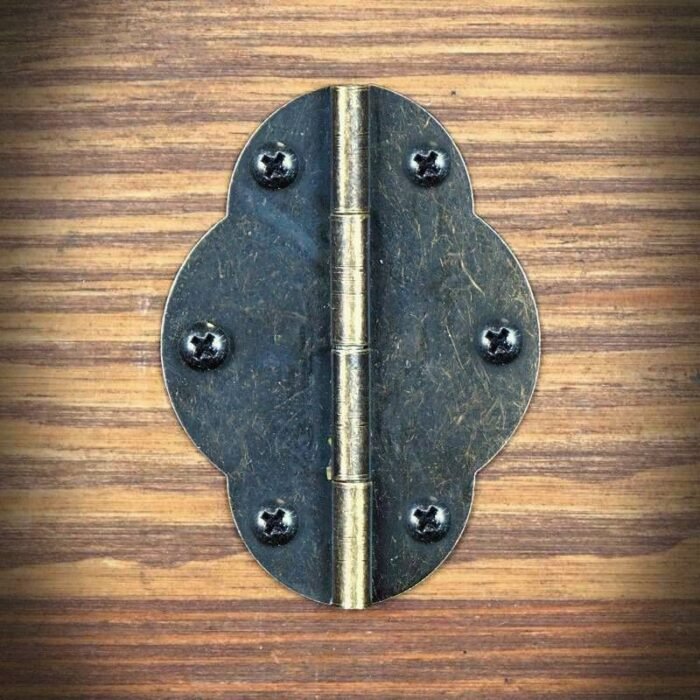 Door hinge DO KUFERKA 56x42 mm, antique brass