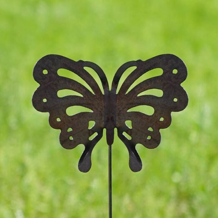 Metal garden decoration BUTTERFLY CONTRAST