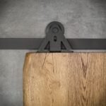 Stumdomų durų sistema VINTAGE BLACK