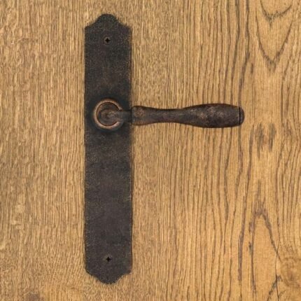 Durų rankenos ANTIQUE BRISTOL su ženklu be skylės